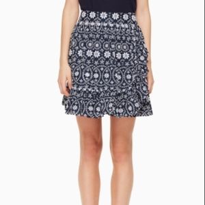Kate Spade Eyelet Wrap Skirt